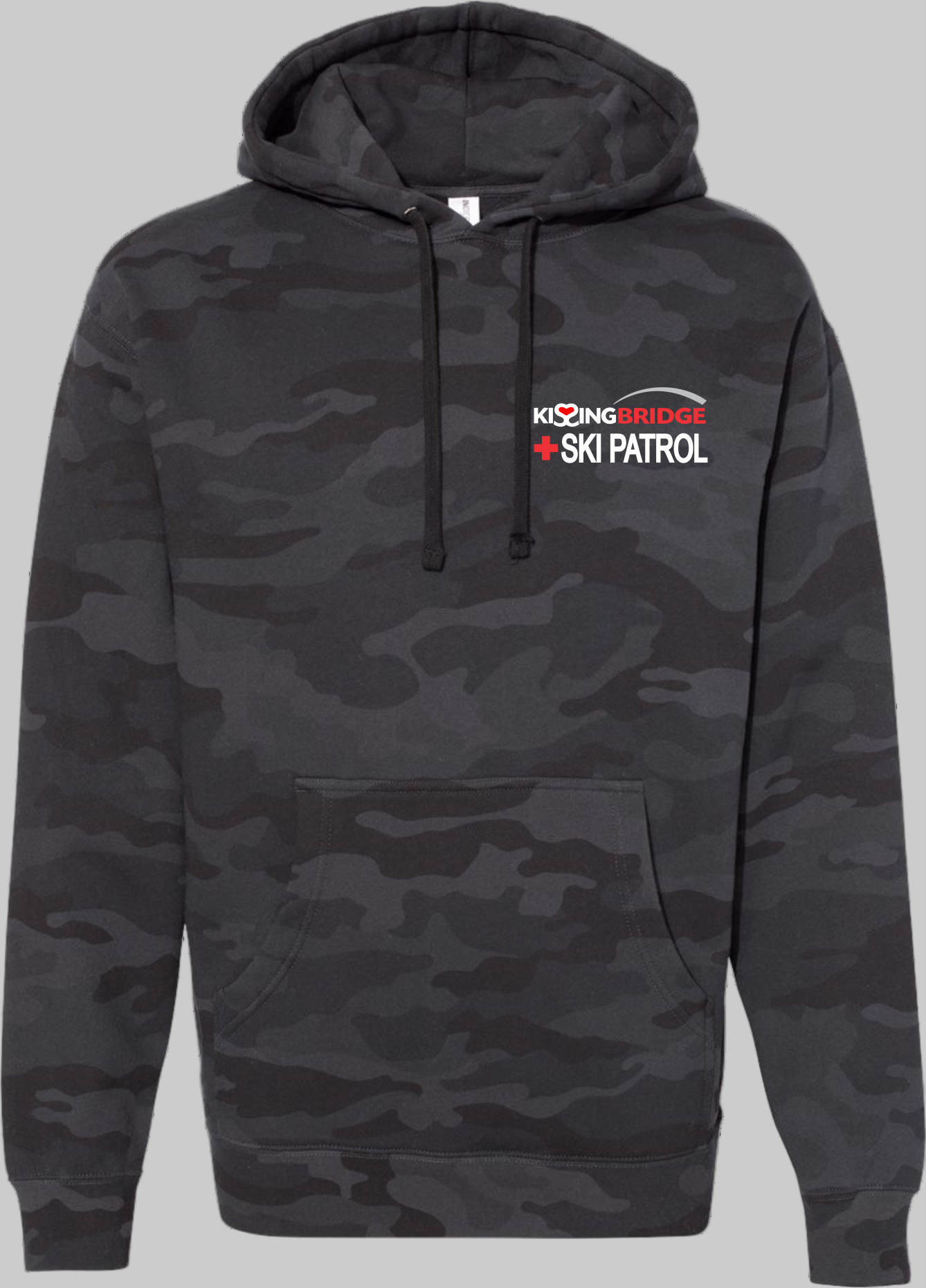 KB Ski Patrol Black Camo Hoodie