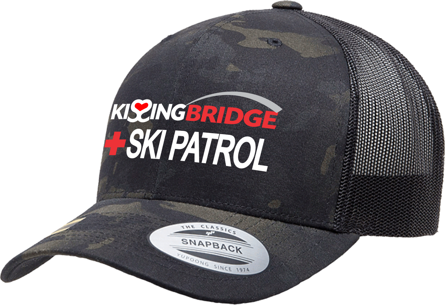 KB Patrol Black Camo Trucker Cap