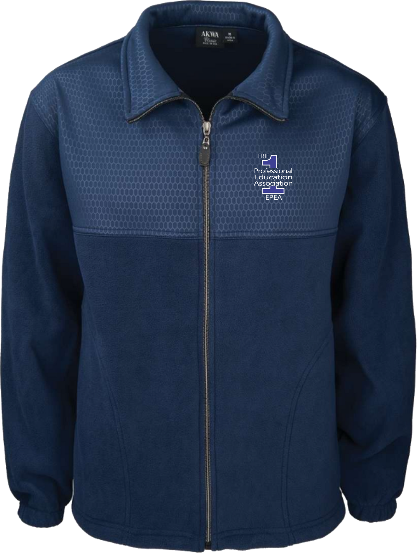 1/4 Zip 9682 Full-Zip Embossed Fleece