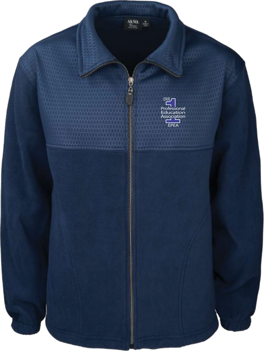 1/4 Zip 9682 Full-Zip Embossed Fleece