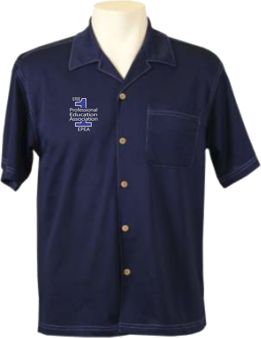 USA Made Camp Shirt Navy Blue