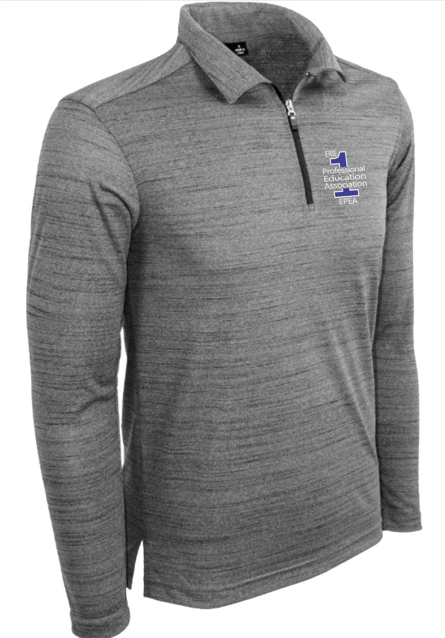 USA Made 1/4 Zip Long Sleeve Mens