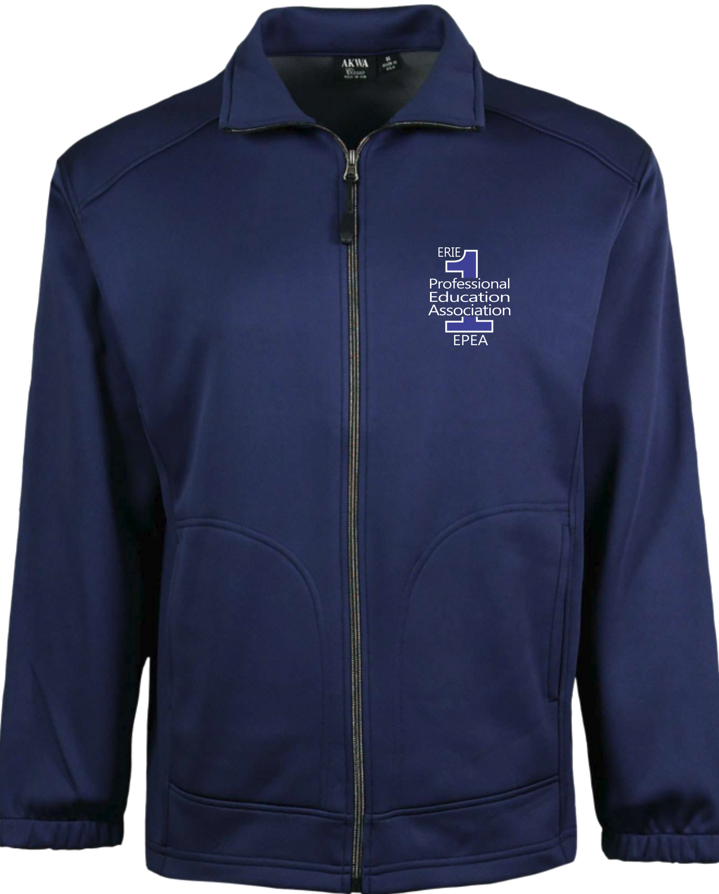 USA Made Soft Shell Fleece Navy Blue