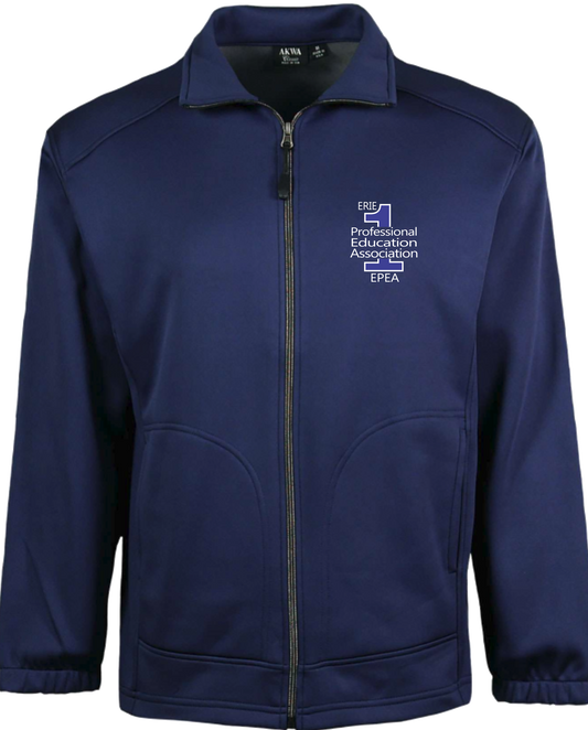 USA Made Soft Shell Fleece Navy Blue